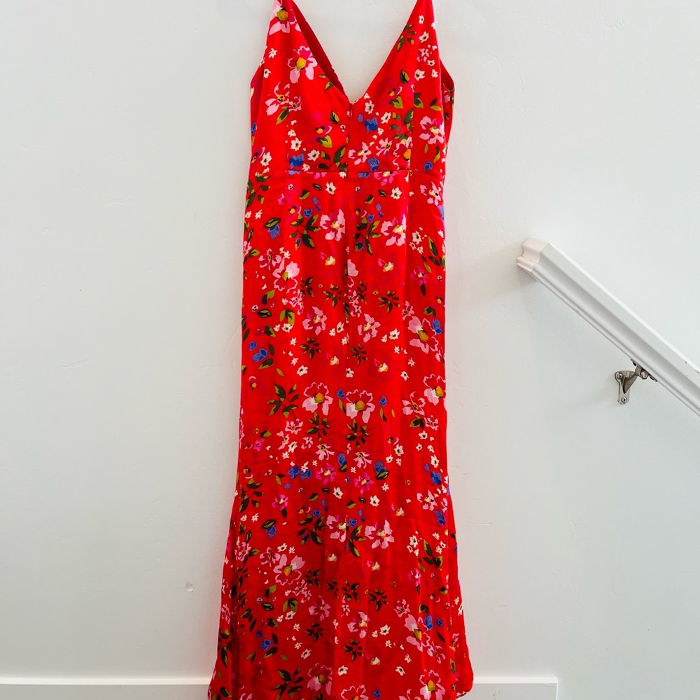 Sau lee floral Red High Low Dress revolve - Picture 2 of 9